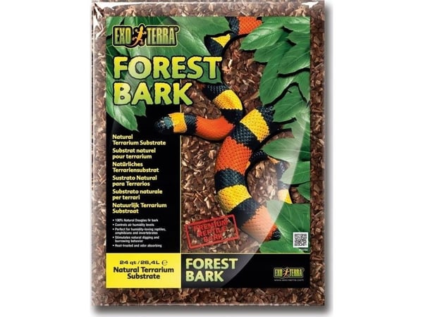 Exo Terra underlägg för terrarium Forrest Bark 26,4 l