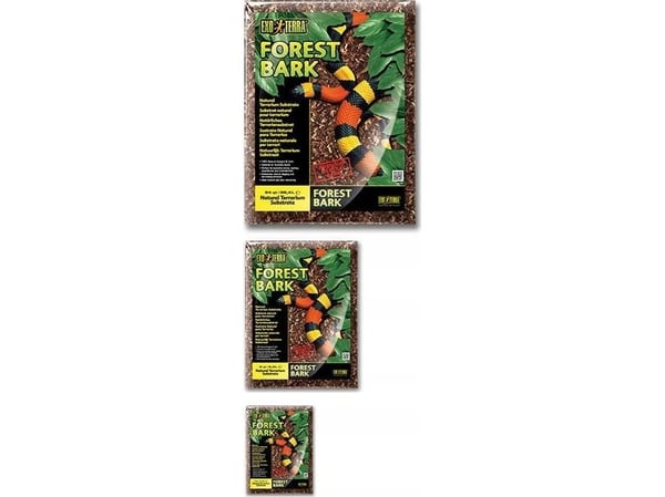 Exo Terra underlägg för terrarium Forrest Bark 26,4 l