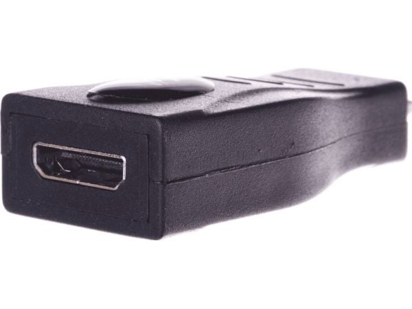 Lindy Adapter HDMI Mini/Micro, HDMI, HDMI Micro, Svart