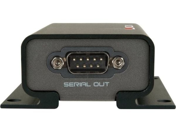 Lindy USB-A - RS-232 AV-siirtojärjestelmä Musta