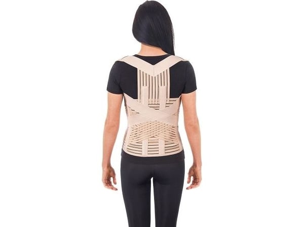 TOROS-GROUP Corset unisex Lux black size 4 (656P)