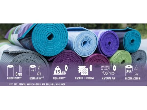 Gaiam yogamatte Citron Sundial (61333)