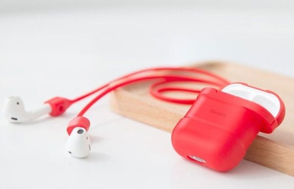 Baseus Baseus case 2in1 strap strap for Apple Airpods case Red universal
