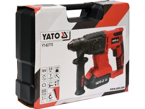 YATO MŁOTOWIERTARKA SDS+ 18V 3,0Ah BMC