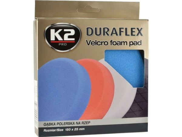 K2 Poleringsskive/velcro kraftig slipe RZEP