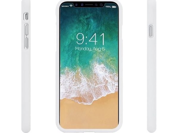 Mercury mykt deksel til Samsung Galaxy A7 2018 hvit