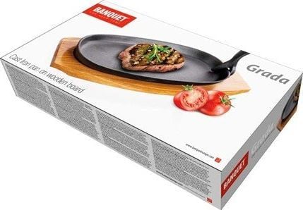 Banquet serveringspanne i støpejern 23 cm