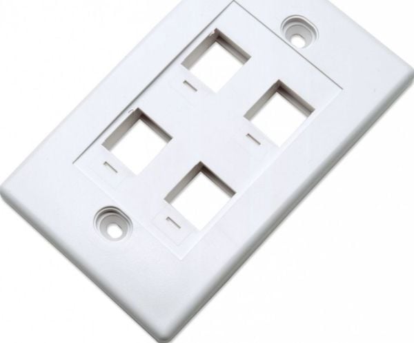 Intellinet 163316, Vit, Plast, Vanlig, Universal, 70 mm, 114 mm