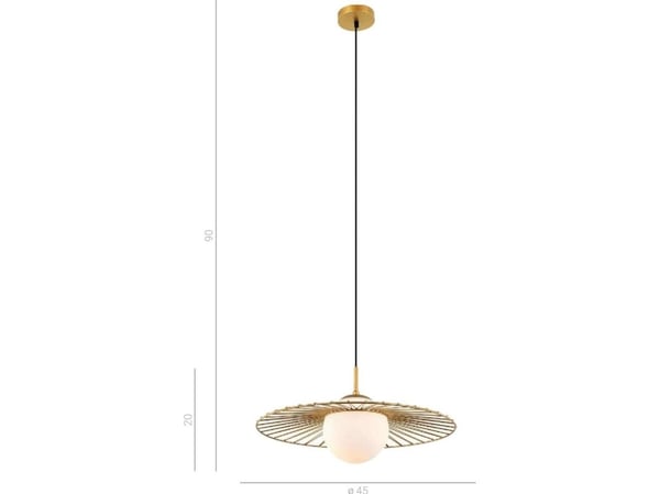 Hengelampe Italux Sally MDM-4003/1 GD