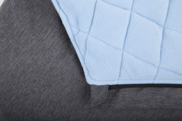 CuddleCo Comfi-Extreme vanntett sovepose - melert grå/blå