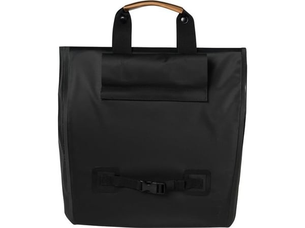 Basil Urban Dry, Bakre, Sykkelveske, Presenning, Svart, 25 l, 5 kg