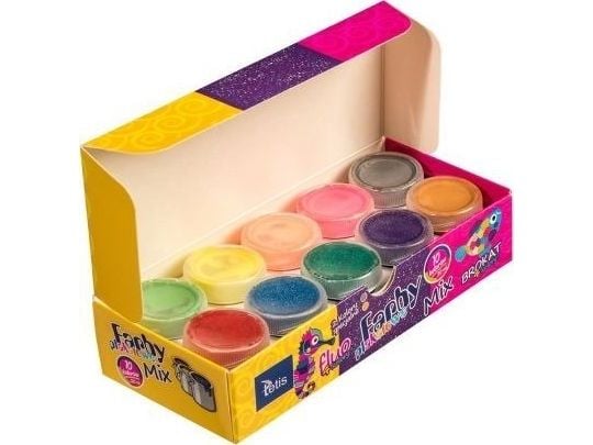 Tetis plakatfarger 10 farger 20 ml Tetis