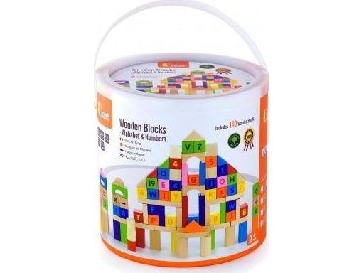 Varle Delione viga med telling bokstaver 100 stk 24M+ 50288
