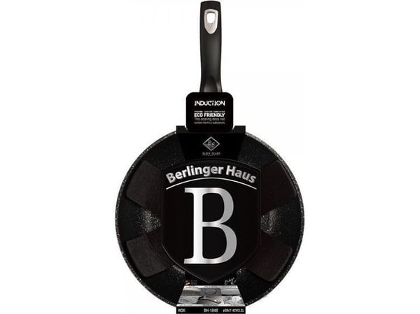 Berlinger Haus wok stekepanne Svart Sølv 28cm