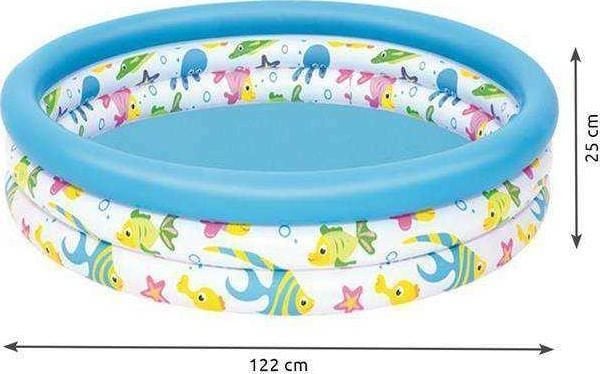 Bestway oppblåsbar basseng 122 cm (51009)