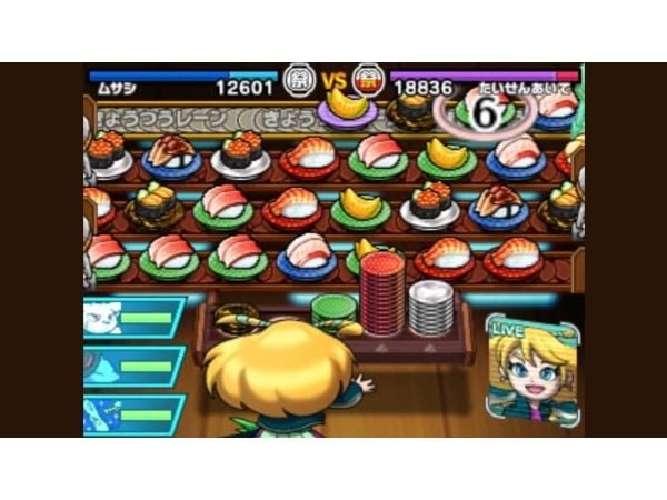 Nintendo Sushi Striker : The Way of Sushido, E (Alle)