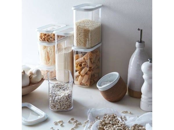 Rosti Mepal Matbehållare 1000ml Modula vit Rosti Mepal