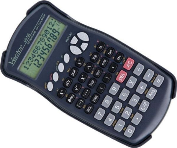 Vector-kalkylator Vector CS-105 - 240 funktioner vetenskaplig