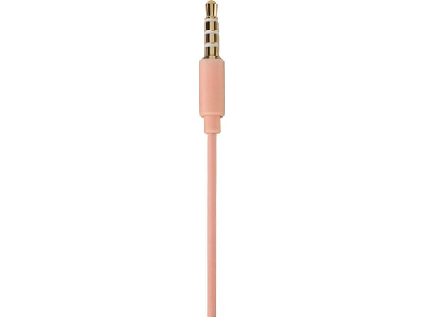 THOMSON hodetelefoner med ledning Jack 3,5 mm med mikrofon EAR3008 lys rosa