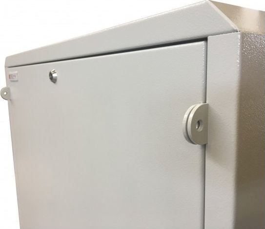Techly ICRLIM06, Grå, Stål, 48,3 cm (19"), Nøkkel, 596 mm, 127 mm