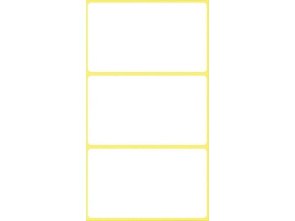 Avery Multi-Purpose Labels - Hvit - 38 x 66 mm 18 etikett(er) (6 ark x 3 flerbruks merkelapper