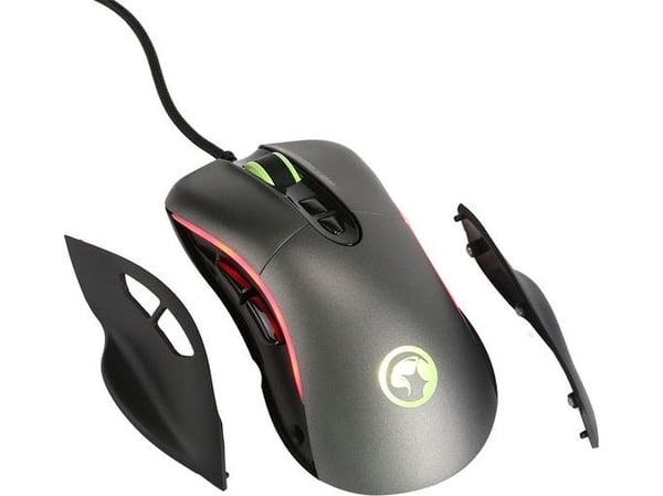 Marvo G950, högerhand, Optisk, USB Type-A, 4000 DPI, Svart