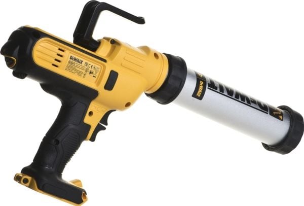 DeWALT DCE571N, Pneumaattinen saumausruisku, Keltainen, 400 ml, 295 kg, 475 mm, 305 mm