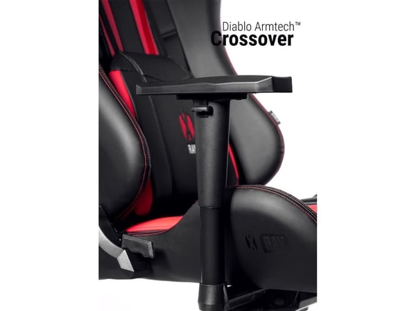 Diablo Stoler X-RAY Normal størrelse L Sort & Rød