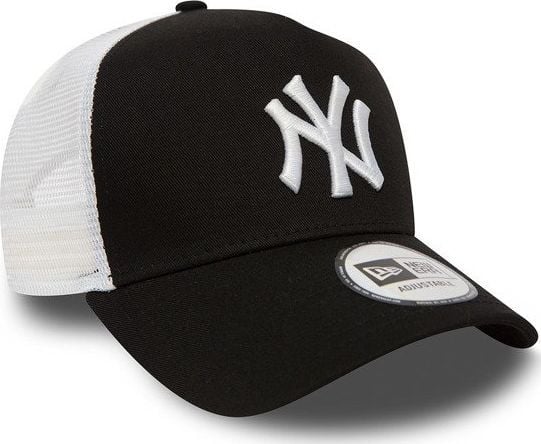 New Era New York Yankees Clean A Frame Trucker Cap, svart og hvit, universal (11588491)