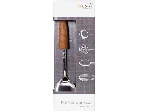 Husla sett kjøkkenutstyr Husla i akasietre 73952