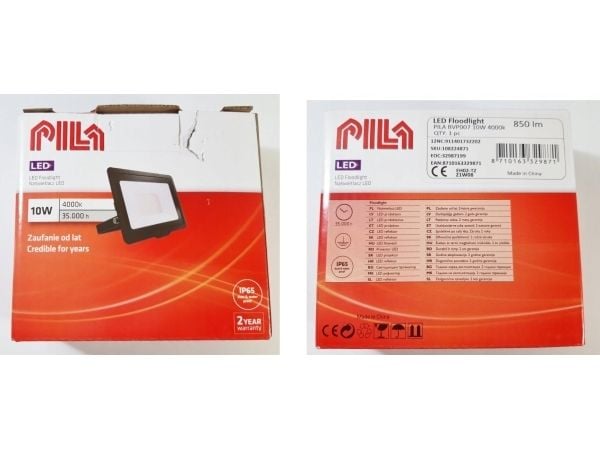 Philips flomlys PILA LED-projektor BVP007 10W 4000K 850lm 911401732202