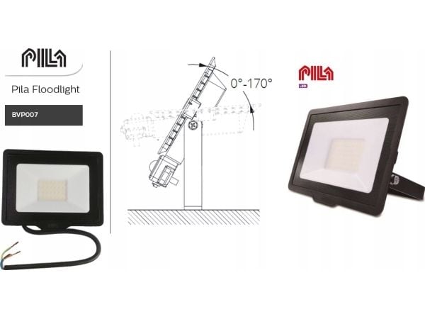 Philips flomlys PILA LED-projektor BVP007 10W 4000K 850lm 911401732202