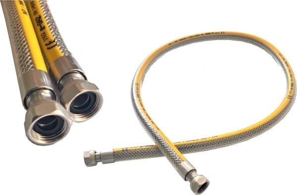 PROFIT? gasslange med to dreibare muttere G 1/2” e-GAZ Type 111 GW/GW L=2000