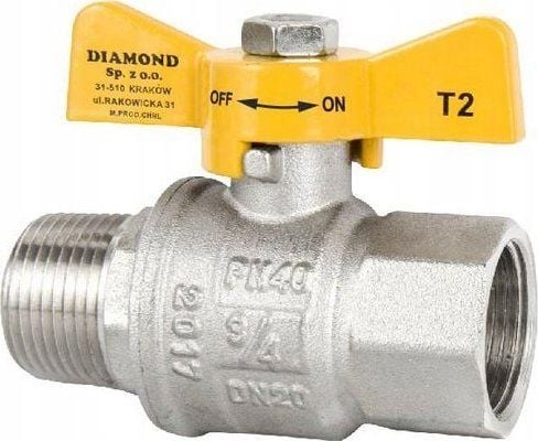 PROFIT? gasslange med to dreibare muttere G 1/2” e-GAZ Type 111 GW/GW L=2000