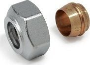 Giacomini kopparrörskoppling EUROK. 3/4x15