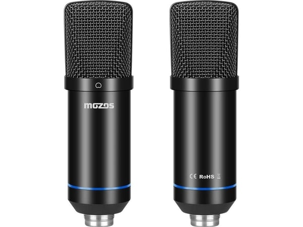 Mozos mikrofonset 192KHZ/24BIT USB Pop Filter Stativ (MKIT-700PROV2)