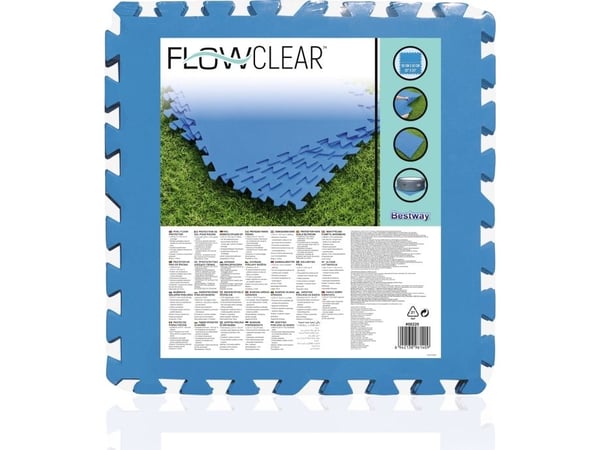 Bestway Allasmatto palapeli 50 x 50 cm 9 kpl (58220)
