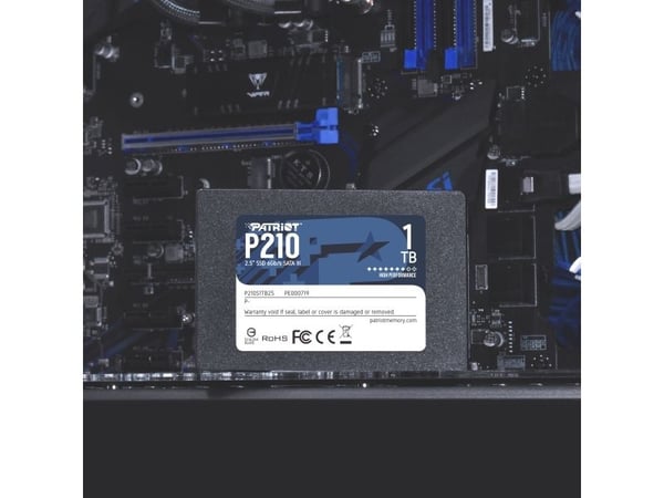 Patriot P210 - SSD - 1 TB - intern - 2.5" - SATA 6Gb/s