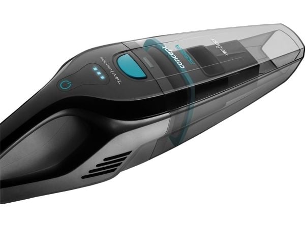 Concept VP4350, Tørr & våt, HEPA, 68 dB, HEPA 12, Uten pose, Sort