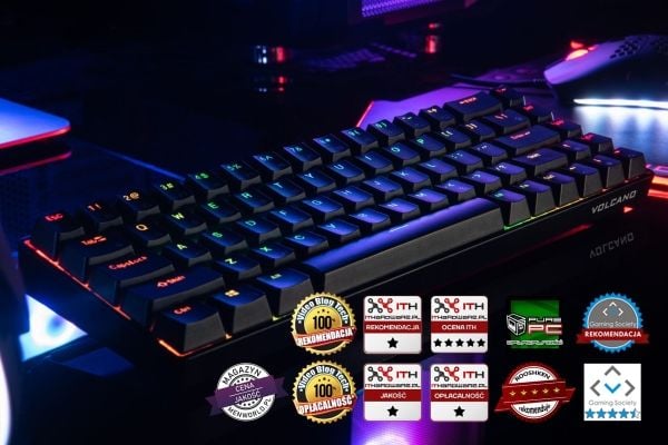 Modecom Volcano Lanparty RGB tastatur (K-MC-LANPARTY-U-BT-RGB)