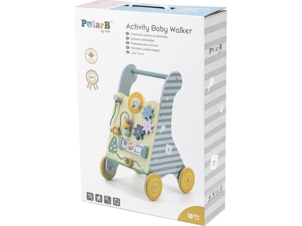 Viga Toys tre pedagogisk dytt/leke (44028)