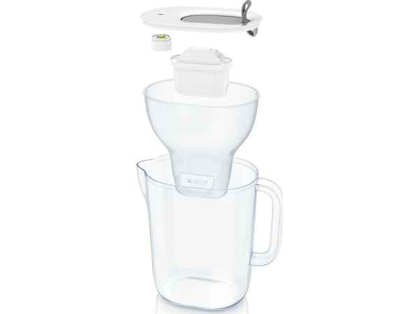 Brita 1052803, Benkeplate, 3,6 l, Grå