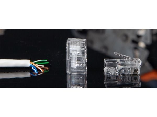 Unitek Modulær RJ45 Cat. 5e-kontakt 100 stk. (Y-OT18TP)