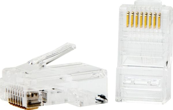 Unitek Modulær RJ45 Cat. 5e-kontakt 100 stk. (Y-OT18TP)