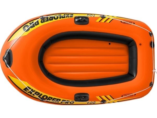 Intex 58355NP, Babybåt, Gutt/Jente, PVC, Sort, Oransje, Gult