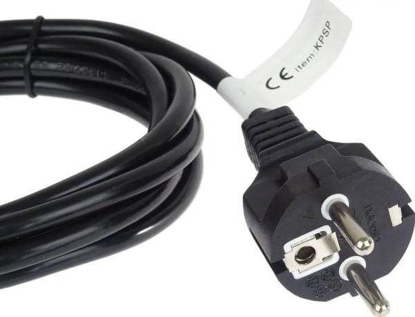 PremiumCord strömkabel 2 m till notebook