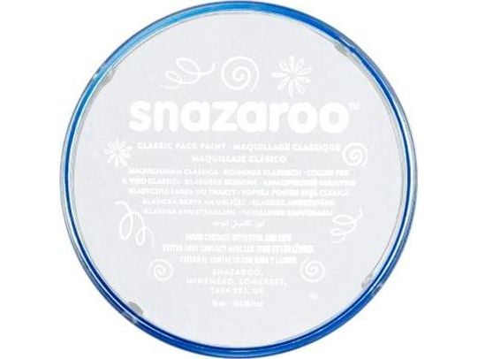 Akson Snazaroo 18 ml kasvo- ja vartalomaali valkoinen uniw