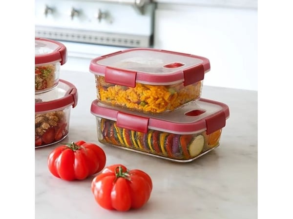 Curver glasförvaringsburk för mat Smart Cook 235707 (0,9 l)