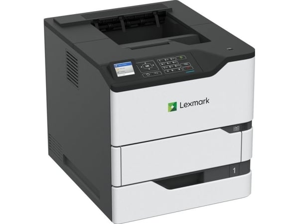 Lexmark MS821dn - Skriver - S/H - Dupleks - laser - A4/Legal - 1200 x 1200 dpi - opp til 52 spm - kapasitet: 650 ark - USB 2.0, Gigabit LAN, USB 2....