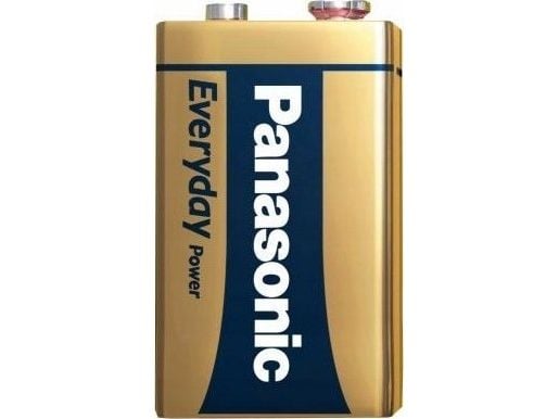 Panasonic alkaliskt batteri 6LF22/EPS 9V 1 st. EVERYDAY